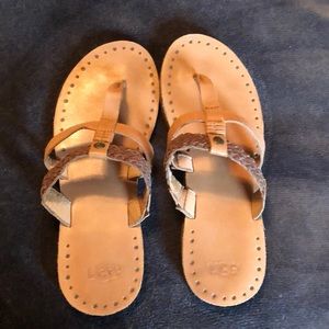 Ugh t strap sandals